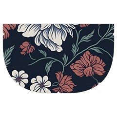 Flower Pattern Make Up Case (Medium) from ArtsNow.com Side Right