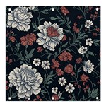 Flower Pattern Banner and Sign 4  x 4 