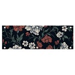 Flower Pattern Banner and Sign 6  x 2 