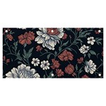 Flower Pattern Banner and Sign 6  x 3 