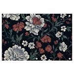 Flower Pattern Banner and Sign 6  x 4 