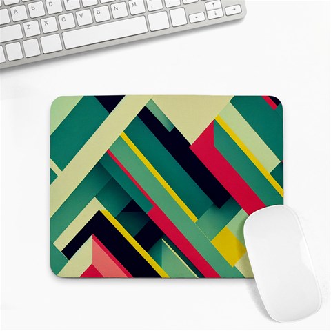 Abstract Geometric Design Pattern Small Mousepad from ArtsNow.com Front
