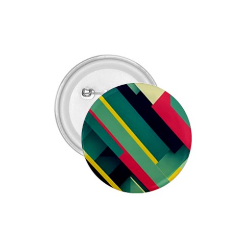 Abstract Geometric Design Pattern 1.75  Buttons from ArtsNow.com Front