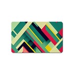 Abstract Geometric Design Pattern Magnet (Name Card)