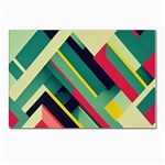 Abstract Geometric Design Pattern Postcards 5  x 7  (Pkg of 10)