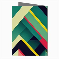 Abstract Geometric Design Pattern Greeting Cards (Pkg of 8) from ArtsNow.com Right
