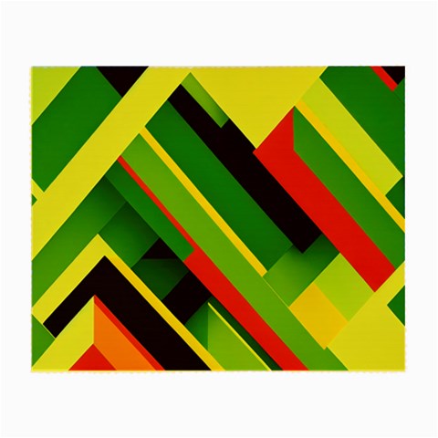 Abstract Geometric Design Pattern Small Glasses Cloth from ArtsNow.com Front