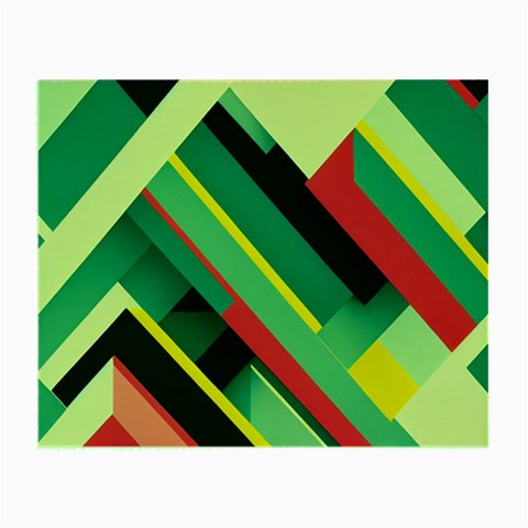 Abstract Geometric Design Pattern Small Glasses Cloth from ArtsNow.com Front