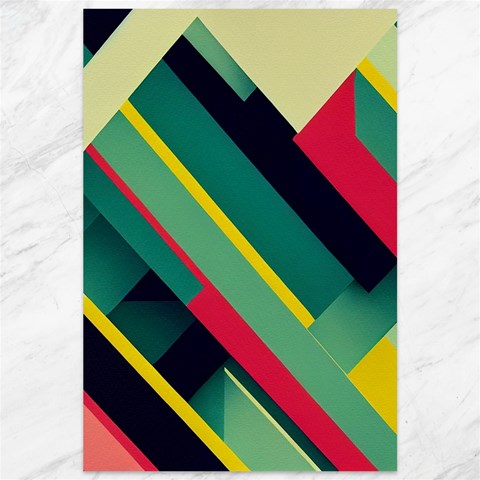Abstract Geometric Design Pattern Canvas 12  x 18  from ArtsNow.com 11.88 x17.36  Canvas - 1