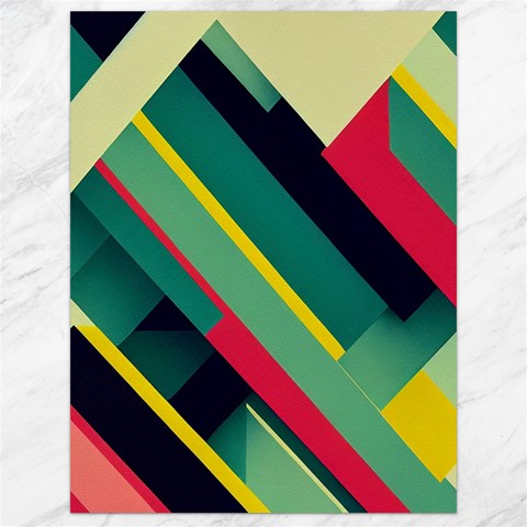 Abstract Geometric Design Pattern Canvas 18  x 24  from ArtsNow.com 17.8 x23.08  Canvas - 1