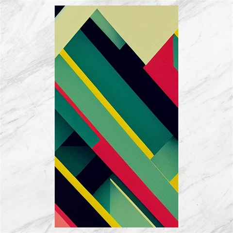 Abstract Geometric Design Pattern Canvas 40  x 72  from ArtsNow.com 39.28 x69.23  Canvas - 1