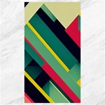 Abstract Geometric Design Pattern Canvas 40  x 72 