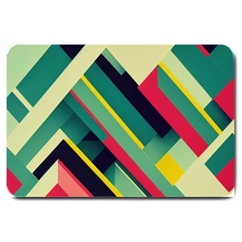 Abstract Geometric Design Pattern Large Doormat from ArtsNow.com 30 x20  Door Mat