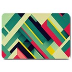 Abstract Geometric Design Pattern Large Doormat