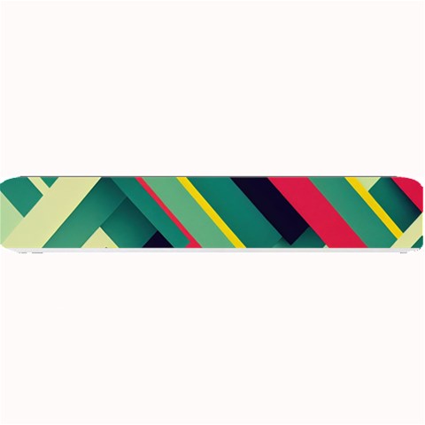 Abstract Geometric Design Pattern Small Bar Mat from ArtsNow.com 24 x4  Bar Mat