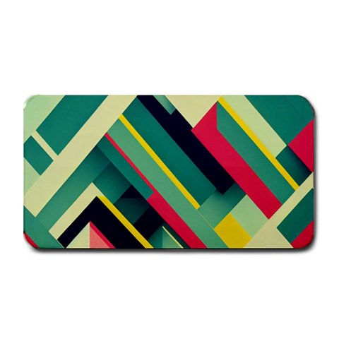 Abstract Geometric Design Pattern Medium Bar Mat from ArtsNow.com 16 x8.5  Bar Mat