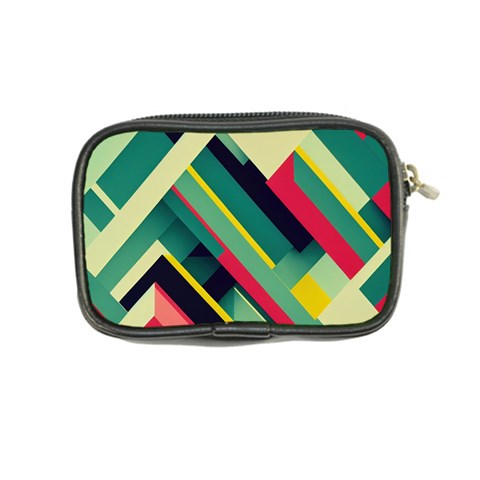 Abstract Geometric Design Pattern Coin Purse from ArtsNow.com Back