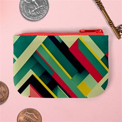 Abstract Geometric Design Pattern Mini Coin Purse from ArtsNow.com Back