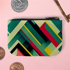 Abstract Geometric Design Pattern Mini Coin Purse from ArtsNow.com Back