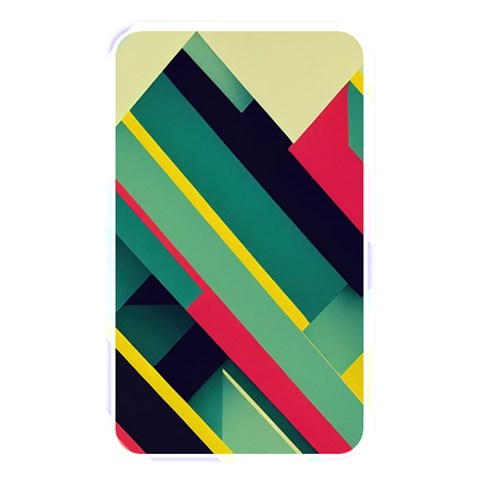 Abstract Geometric Design Pattern Memory Card Reader (Rectangular) from ArtsNow.com Front