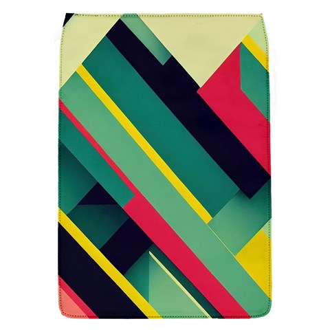 Abstract Geometric Design Pattern Removable Flap Cover (S) from ArtsNow.com Front