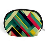 Abstract Geometric Design Pattern Accessory Pouch (Medium)
