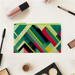 Abstract Geometric Design Pattern Cosmetic Bag (XS)