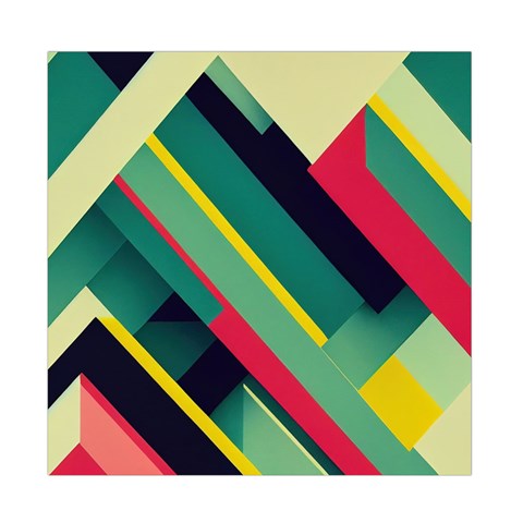 Abstract Geometric Design Pattern Duvet Cover Double Side (Full/ Double Size) from ArtsNow.com Front