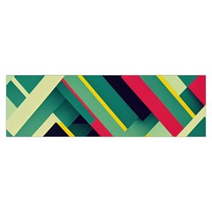 Abstract Geometric Design Pattern Toiletries Pouch from ArtsNow.com Hand Strap