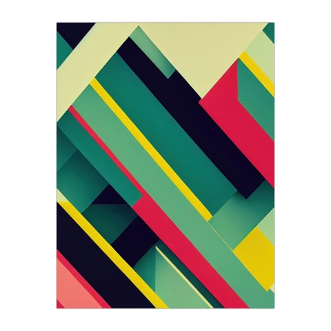 Abstract Geometric Design Pattern Medium Tapestry from ArtsNow.com Front