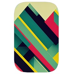 Abstract Geometric Design Pattern Belt Pouch Bag (Small) from ArtsNow.com Back