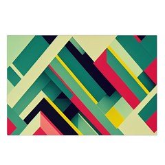 Abstract Geometric Design Pattern Belt Pouch Bag (Small) from ArtsNow.com Loop