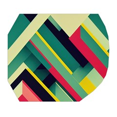 Abstract Geometric Design Pattern Belt Pouch Bag (Small) from ArtsNow.com Tape