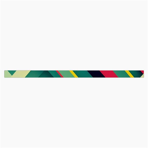Abstract Geometric Design Pattern Roll Up Canvas Pencil Holder (S) from ArtsNow.com Strap
