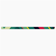 Abstract Geometric Design Pattern Roll Up Canvas Pencil Holder (L) from ArtsNow.com Strap