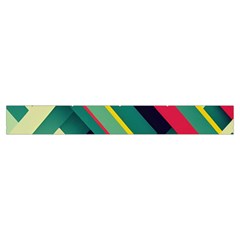 Abstract Geometric Design Pattern Make Up Case (Small) from ArtsNow.com Zipper Tape Front
