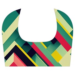 Abstract Geometric Design Pattern Kids  Midi Sailor Dress from ArtsNow.com Collar