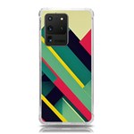 Abstract Geometric Design Pattern Samsung Galaxy S20 Ultra 6.9 Inch TPU UV Case