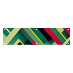 Abstract Geometric Design Pattern Banner and Sign 4  x 1 