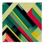 Abstract Geometric Design Pattern Banner and Sign 4  x 4 