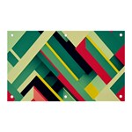 Abstract Geometric Design Pattern Banner and Sign 5  x 3 