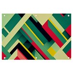 Abstract Geometric Design Pattern Banner and Sign 6  x 4 