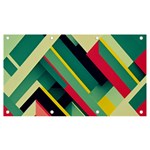 Abstract Geometric Design Pattern Banner and Sign 7  x 4 