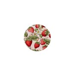 Strawberry Fruit 1  Mini Magnets