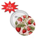 Strawberry Fruit 1.75  Buttons (10 pack)