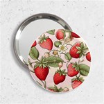 Strawberry Fruit 2.25  Handbag Mirrors