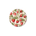 Strawberry Fruit Golf Ball Marker (4 pack)