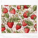 Strawberry Fruit Rectangular Jigsaw Puzzl