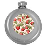 Strawberry Fruit Round Hip Flask (5 oz)