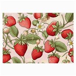 Strawberry Fruit Large Glasses Cloth (2 Sides)